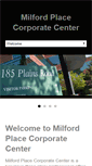 Mobile Screenshot of milfordplacecorporatecenter.com